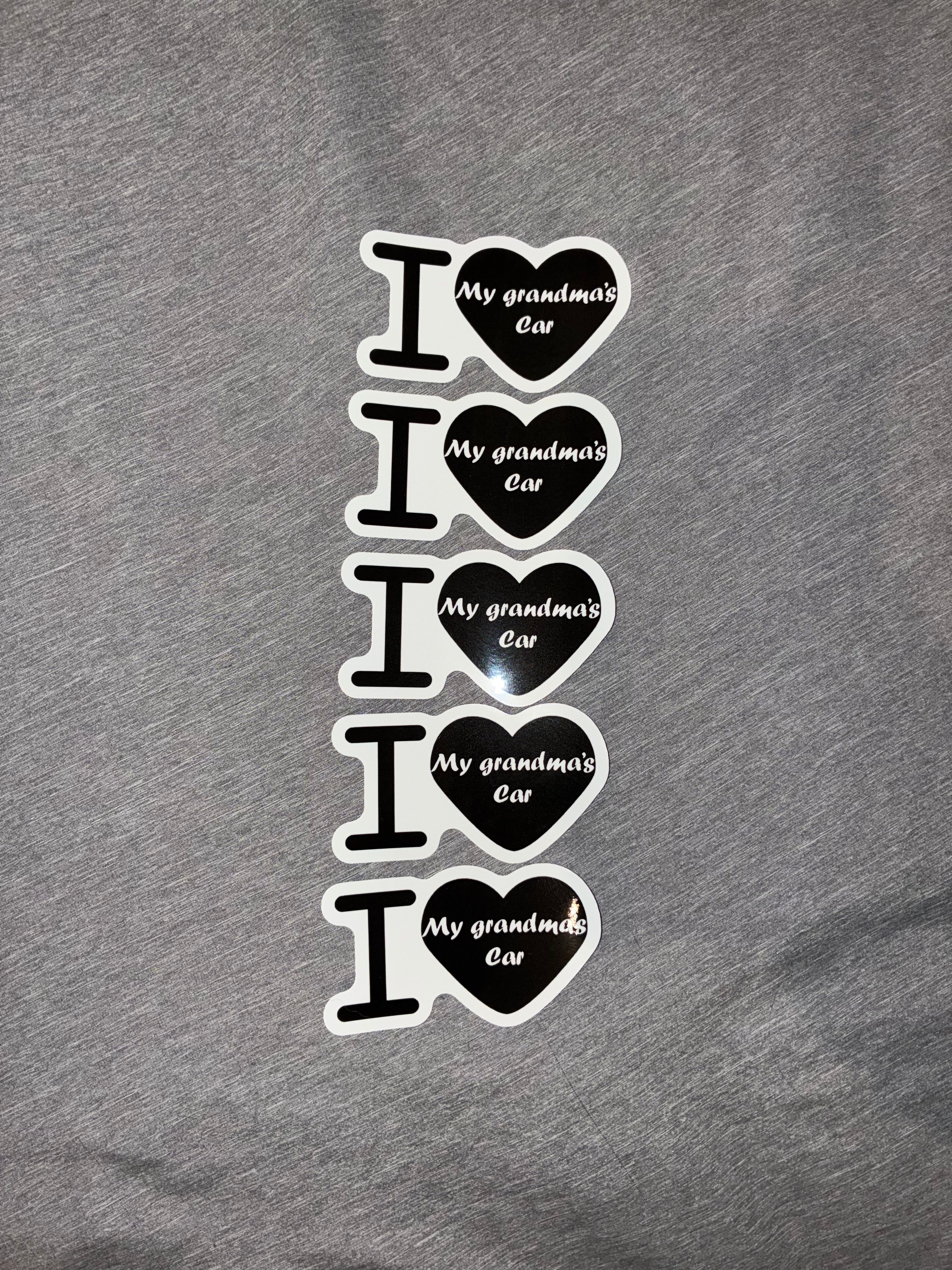 Grandma's Car STICKO Sticker Pack