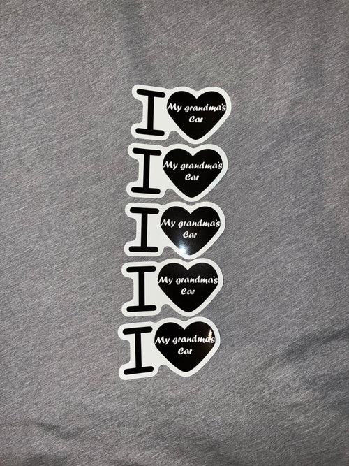 Grandma's Car STICKO Sticker Pack