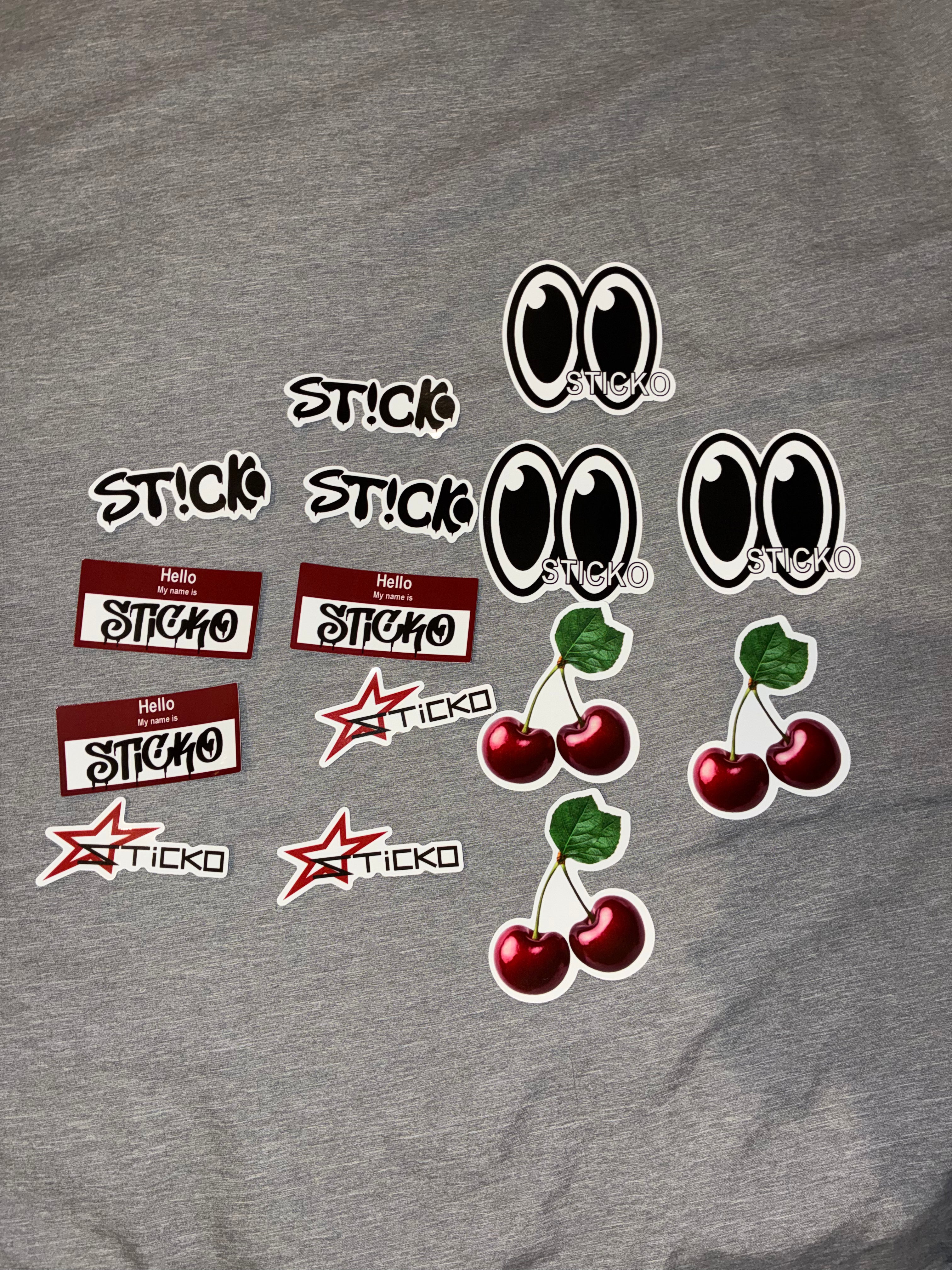 Sticker Pack - 2 (3 OF EACH STICKER)