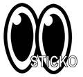 Eye STICKO Sticker Pack